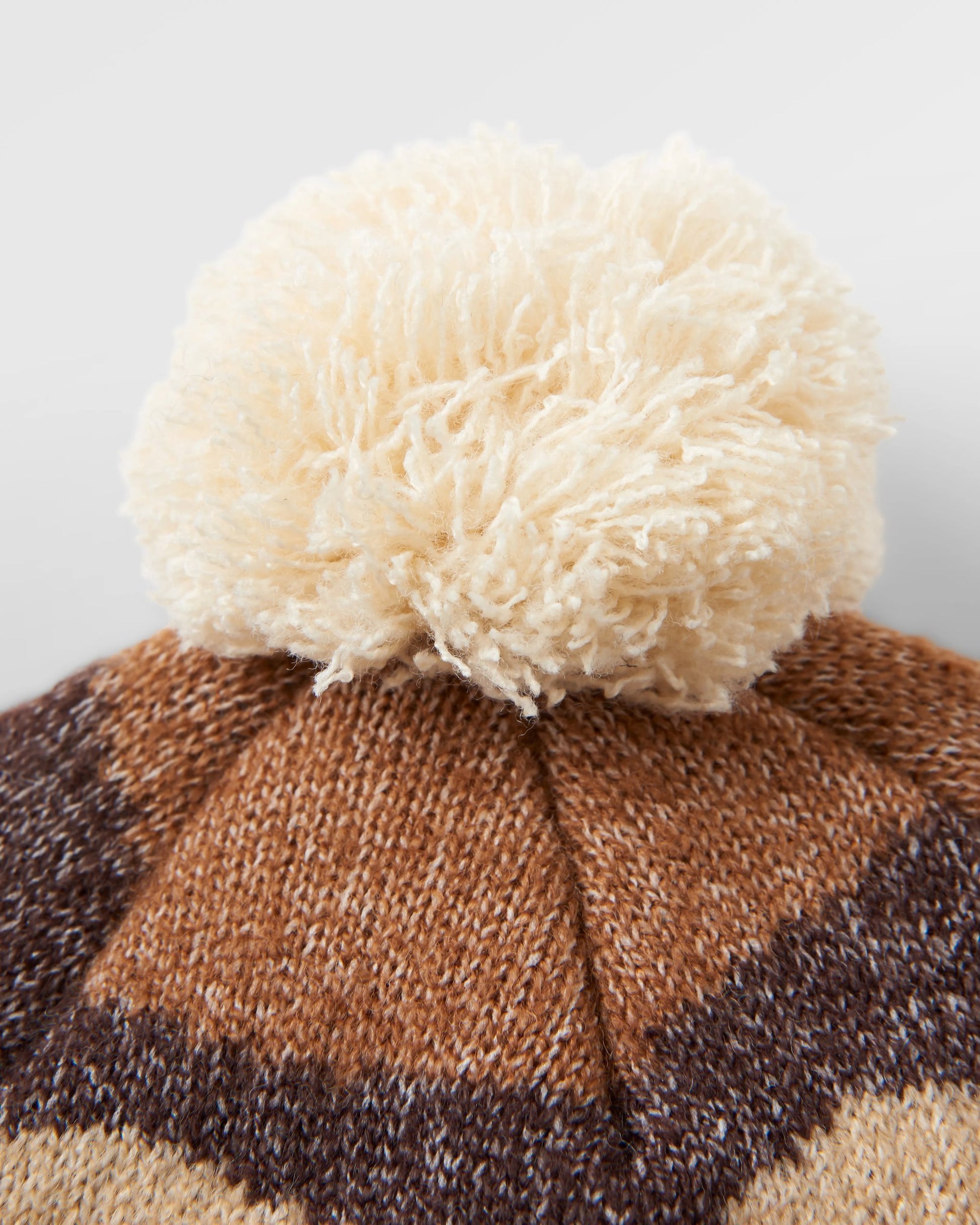 Scenic Recycled Bobble Hat - Scenic Toffee