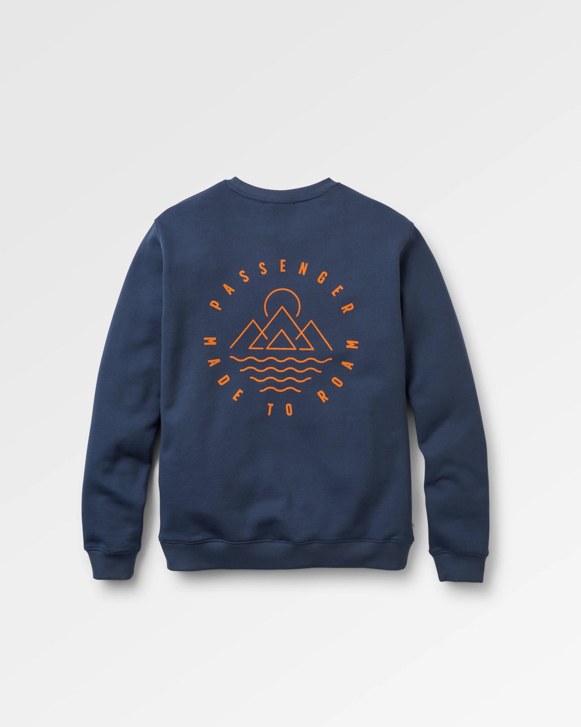 Escapism Sweatshirt - Rich Navy - Flatlay