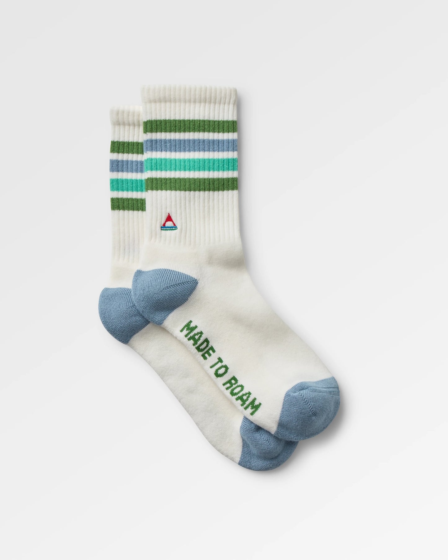 Organic Midweight Crew Socks - Birch