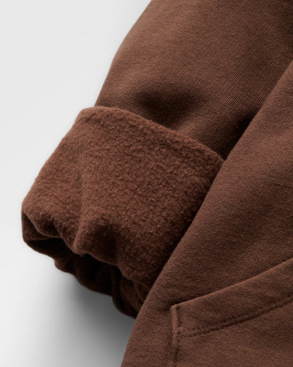 Lost On Purpose Relaxed Fit Hoodie - Chestnut - Flatlay