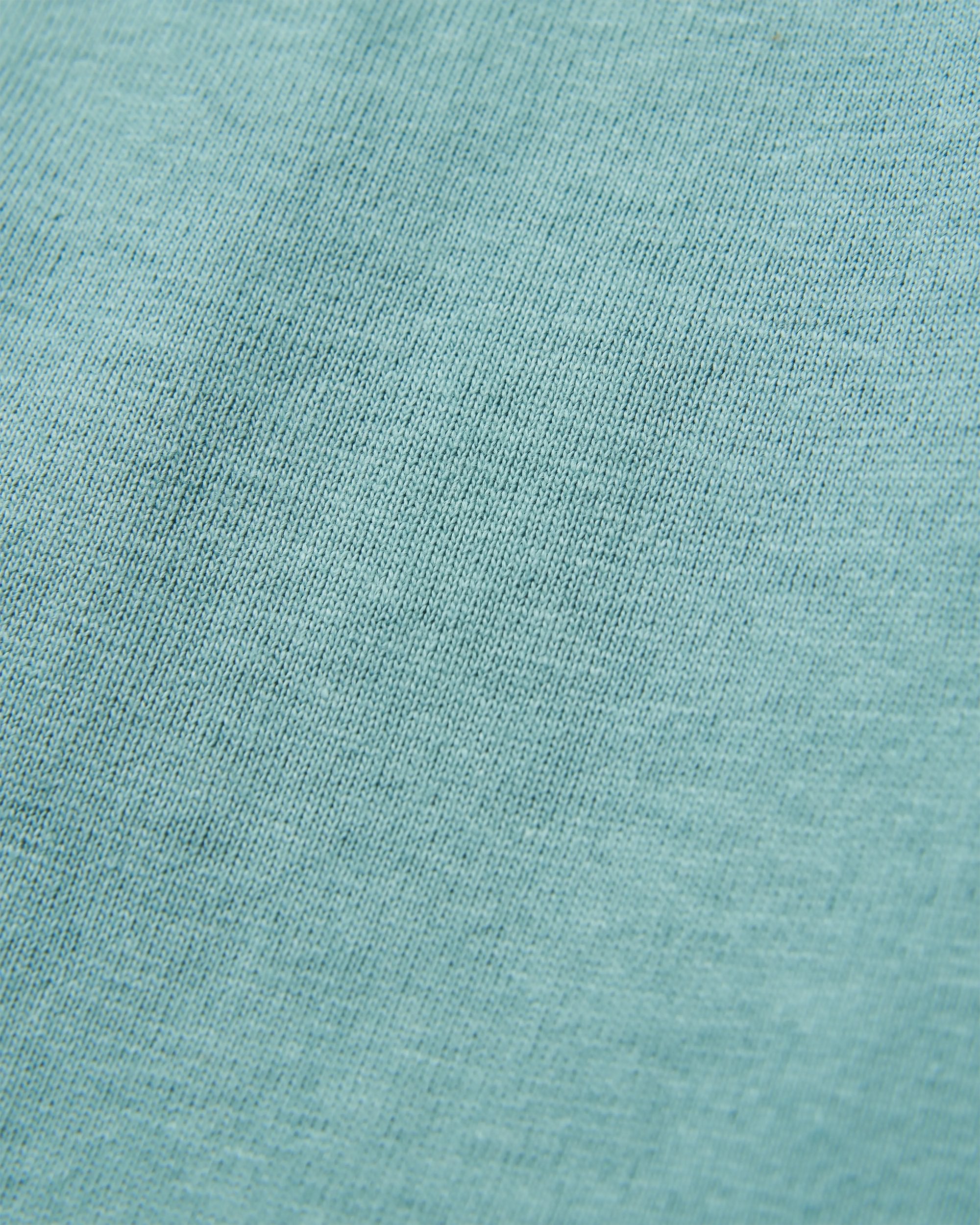 Beechey Recycled Cotton LS T-Shirt - Arctic - Flatlay