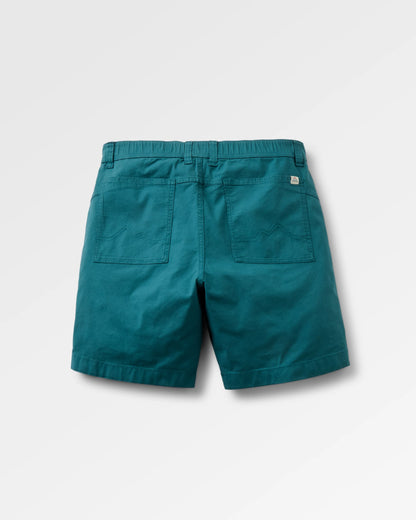 Kimmer Ripstop Cotton Short - Mediterranean - Flatlay