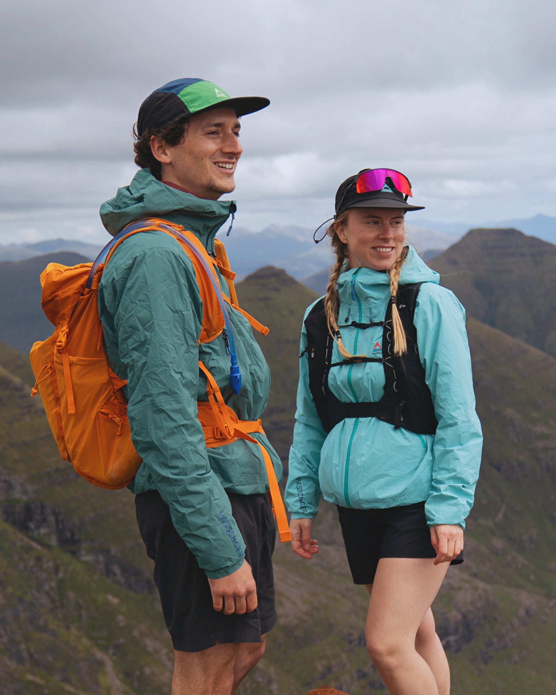 Trailscape Light Women's Recycled Waterproof Jacket - Aqua - Lifestyle