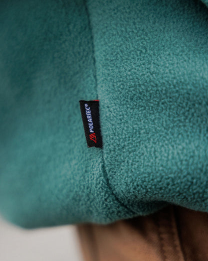Woodland Full Zip Hooded Polartec® Fleece - Faded Black/Deep Ocean - 