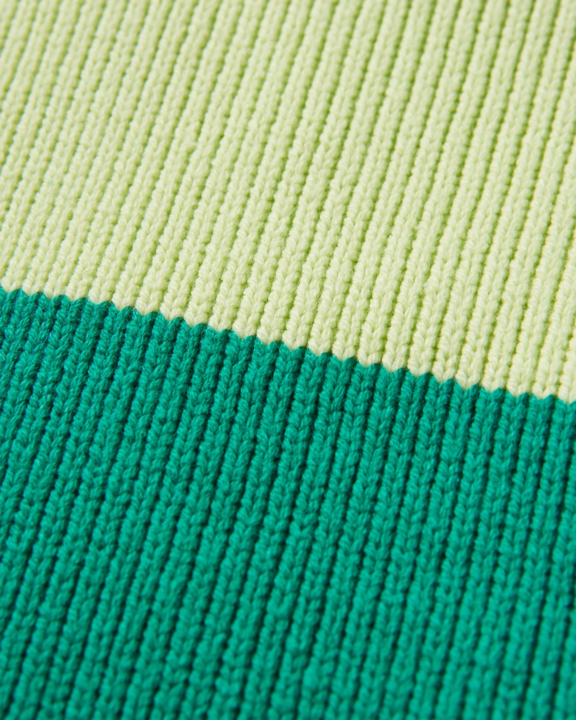 Gondwana Organic Oversized Knitted Jumper - Greenlake - Flatlay