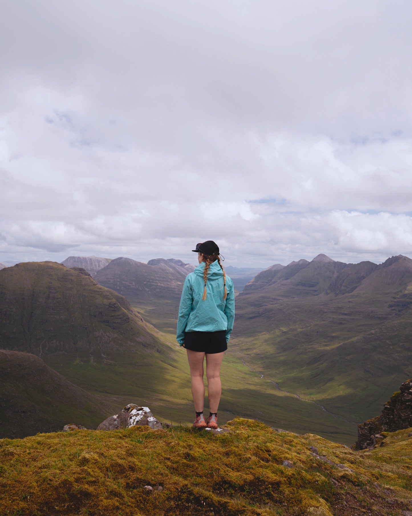 Trailscape Light Women's Recycled Waterproof Jacket - Aqua - Lifestyle