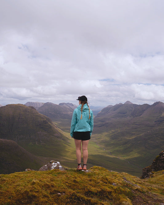 Trailscape Light Women's Recycled Waterproof Jacket - Aqua - Lifestyle