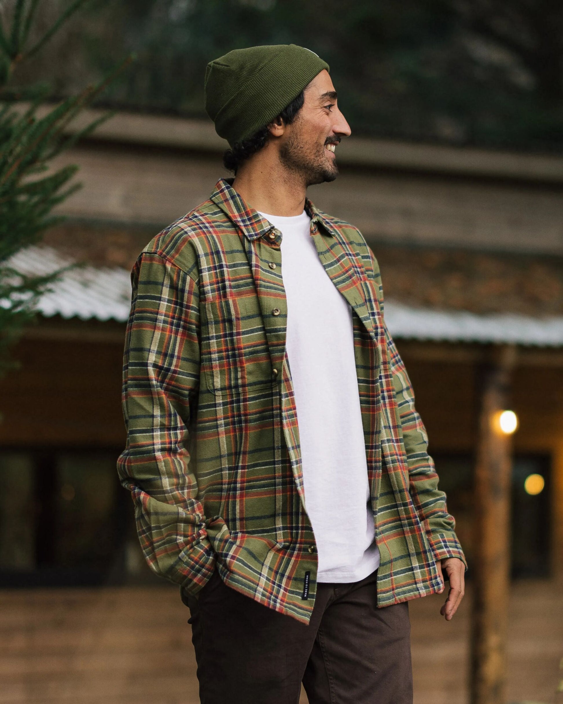 Backcountry Check Shirt - Khaki Check