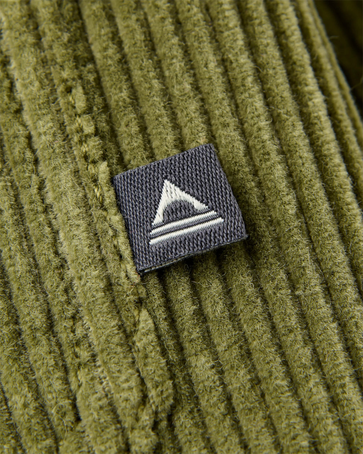 Backcountry Heavyweight Cord Overshirt - Khaki - Flatlay