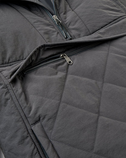 Ocean Insulated Anorak - Faded Black - Flatlay