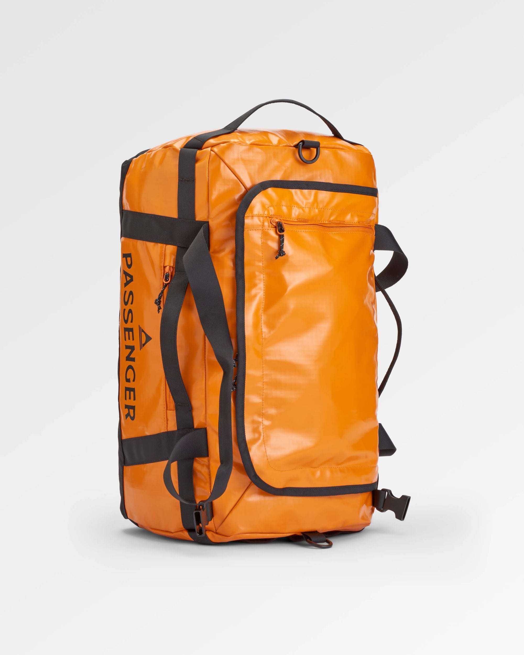 Roamer Recycled 40L Duffel Bag - Sunrise Orange - Flatlay