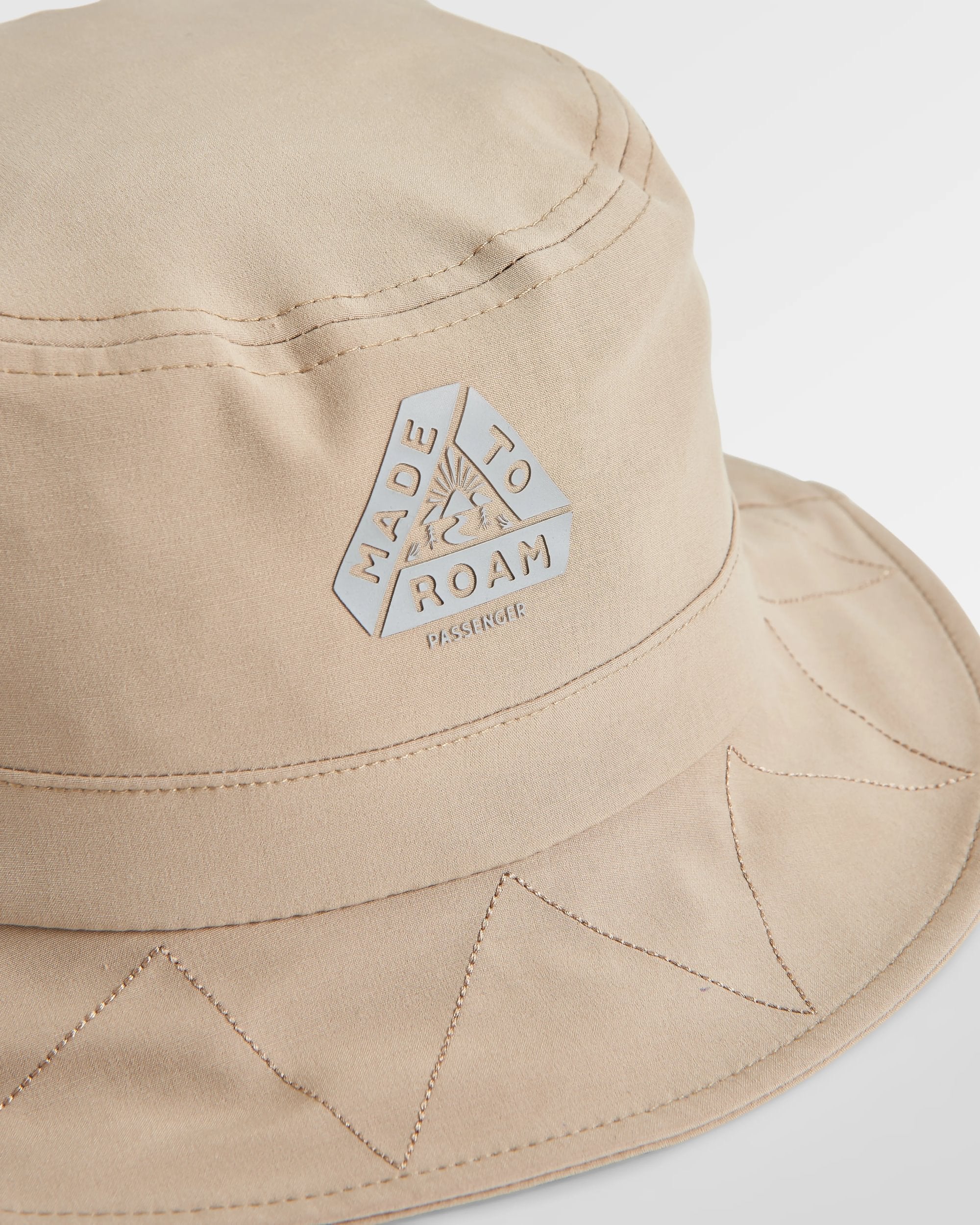 Trail Bucket Hat - Chinchilla Brown - Flatlay