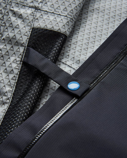 Trailscape Lite Men's Recycled Waterproof Jacket - Black - Flatlay