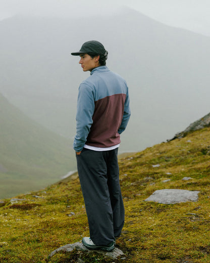 Set Off Polartec® Full Zip Fleece - Brambleberry/Stormy Blue - Lifestyle