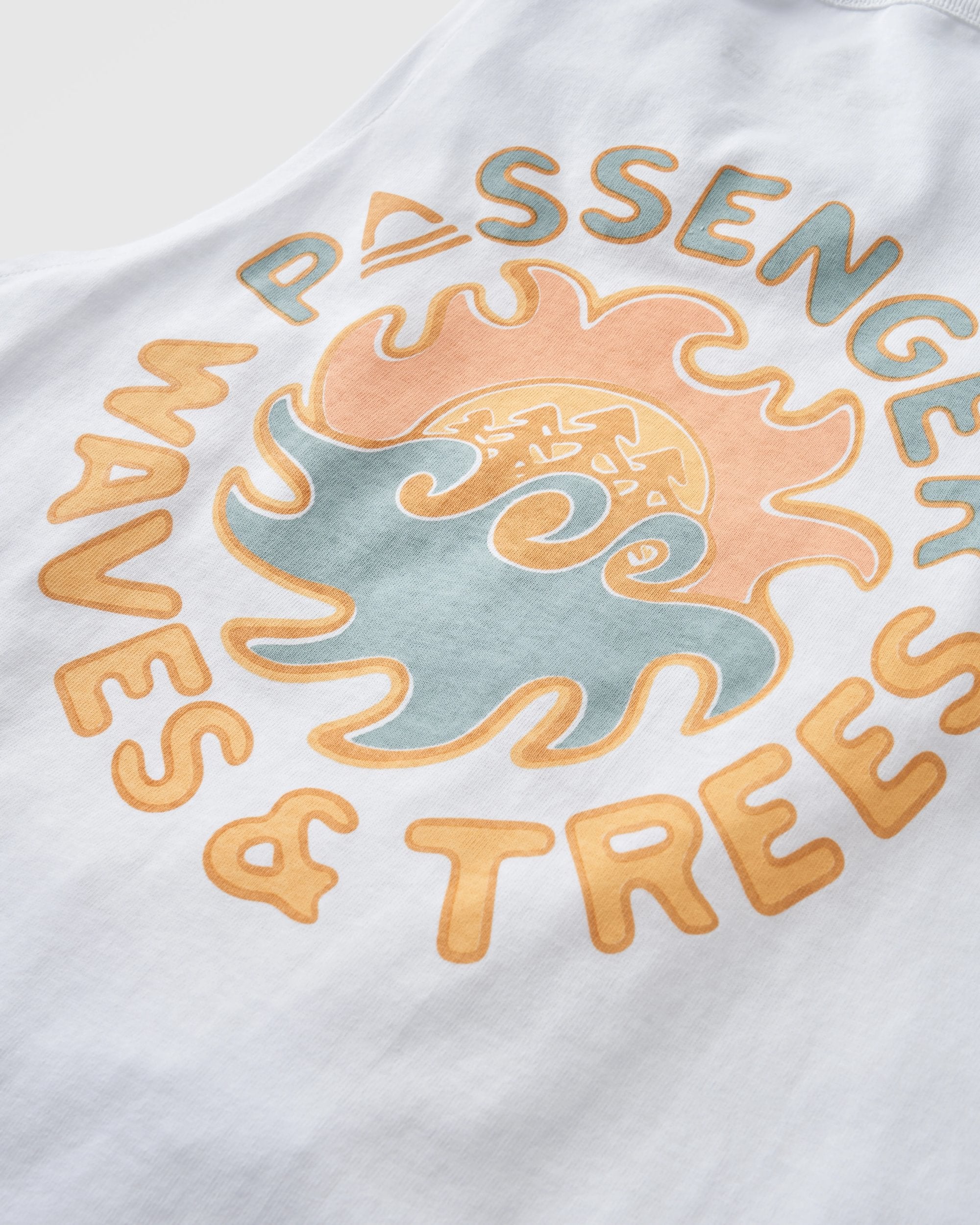 Dune Women's Recycled Cotton Vest - White - Flatlay