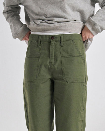 Talis Light Casual Trouser - Wild Green - Studio Model