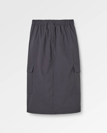 Avian Cargo Ripstop Skirt - Faded Black - Flatlay