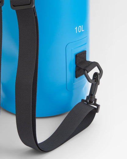 Tide 10L Recycled Nylon Dry Bag  - Bluejay - Flatlay