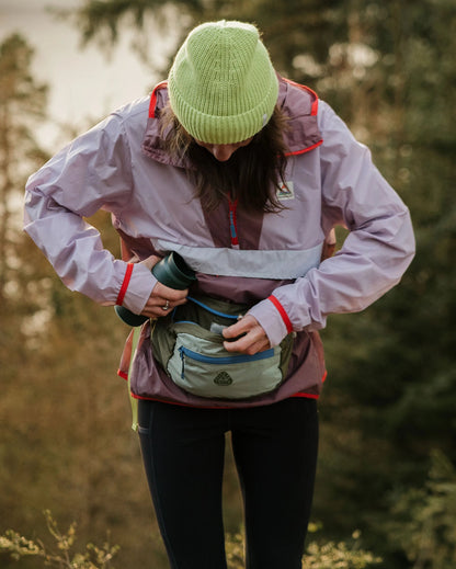 Womens_Trail Light Recycled Packable Hip Pack - Khaki