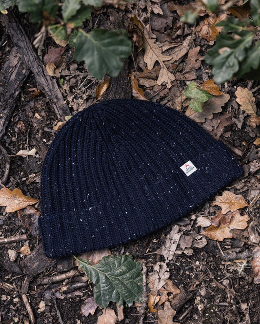 Fisherman 2.0 Recycled Cotton Beanie - Deep Navy