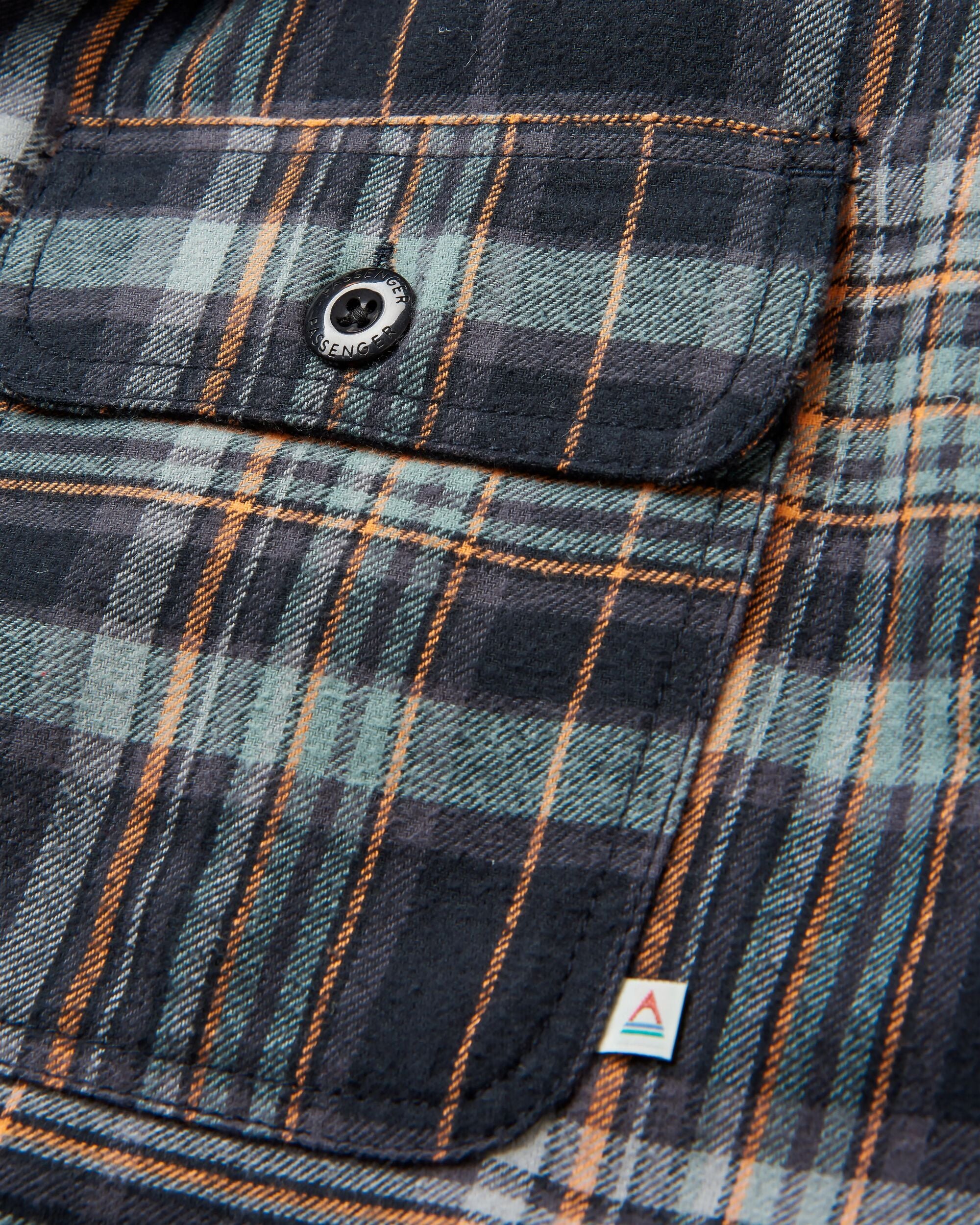 Freestyle Sherpa-Lined Overshirt - Black Check - Flatlay