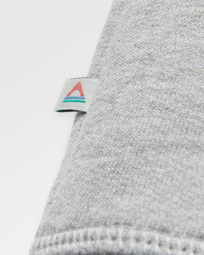 Odyssey Organic Cotton Sweatshirt - Mid Grey Marl - Flatlay