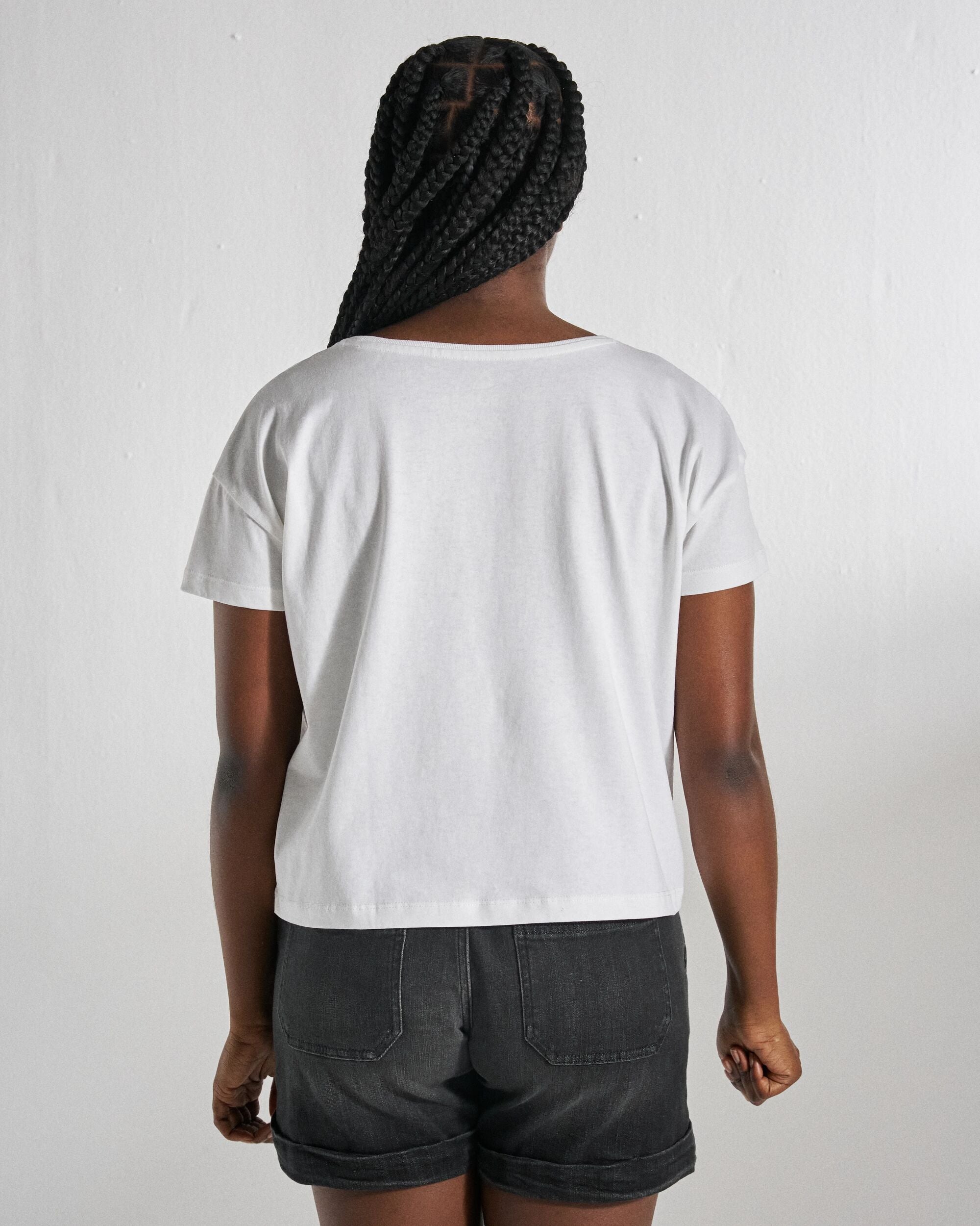 Sunray T-Shirt - White - Studio Model