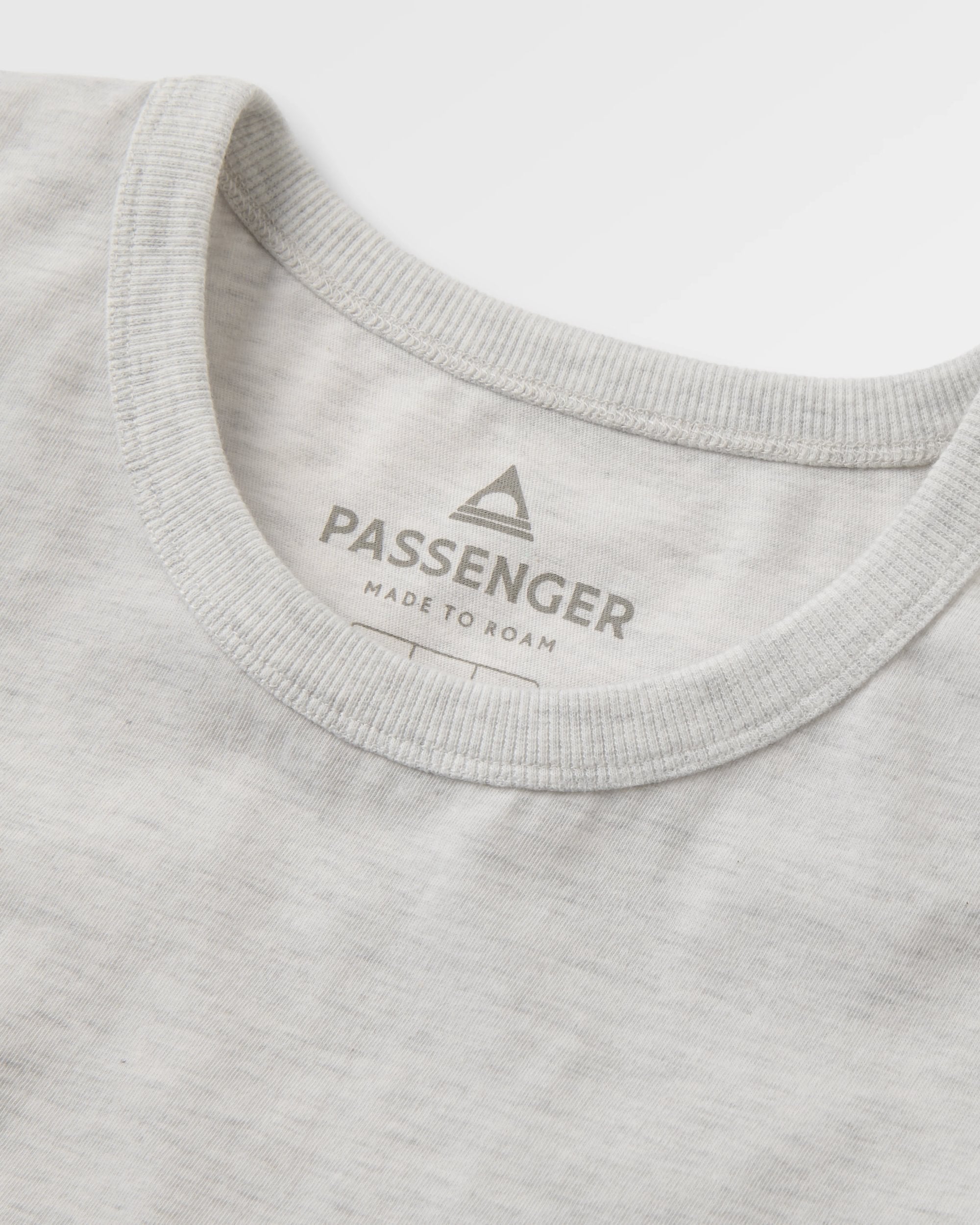 Legacy Vest - Light Grey Marl - Flatlay