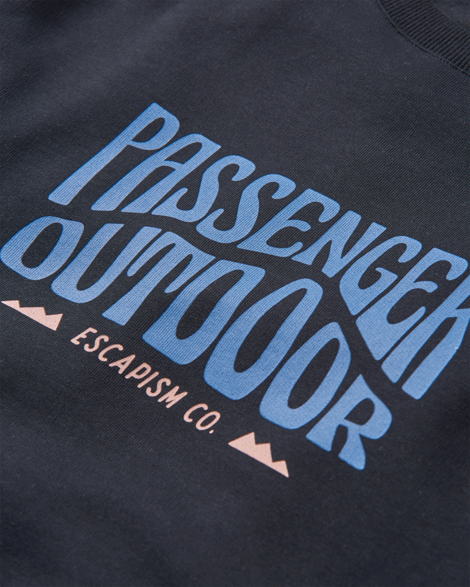 Yuca Organic Cotton Sweatshirt - Black - Flatlay