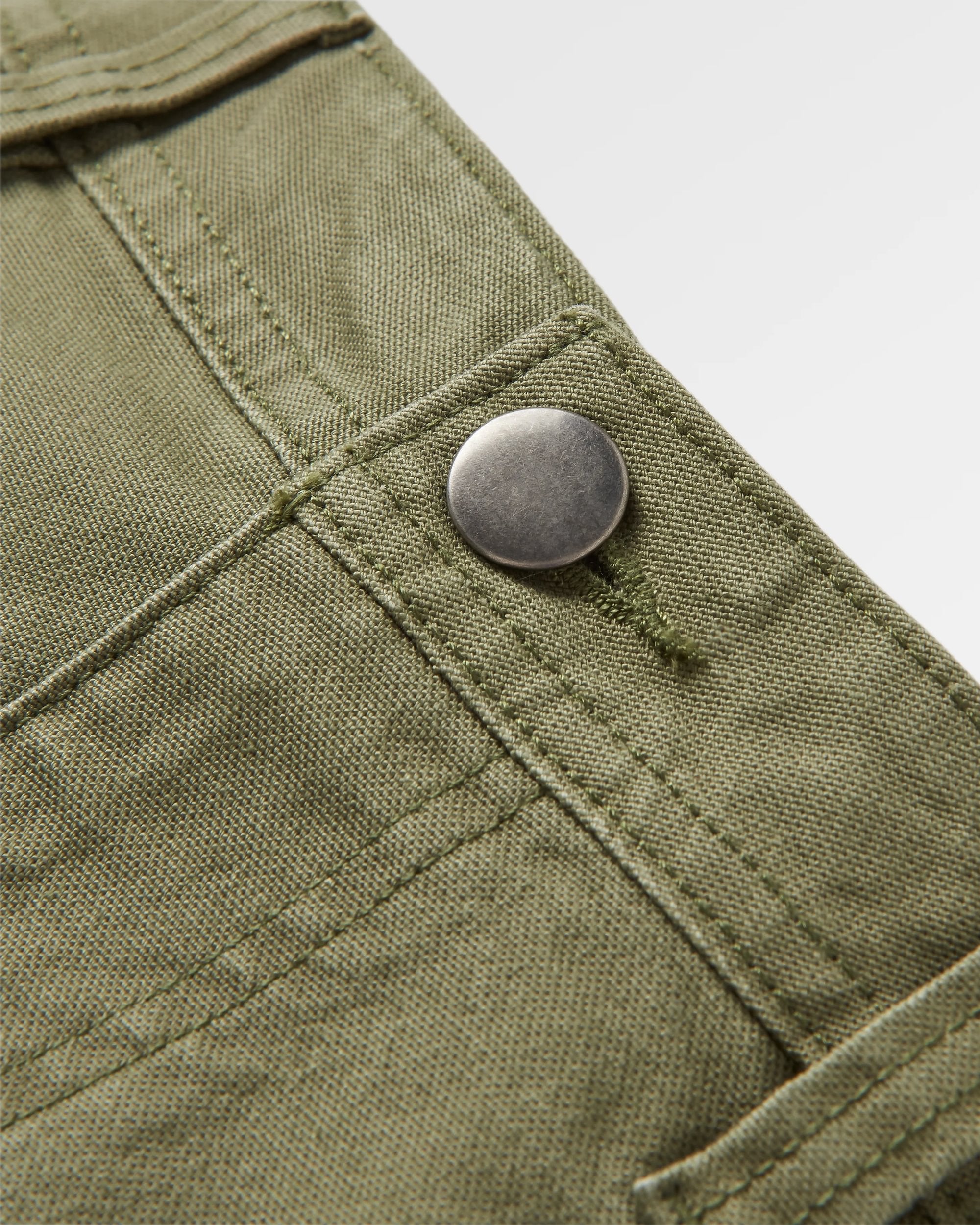 Vantage Organic Cotton Trouser - Khaki - Flatlay