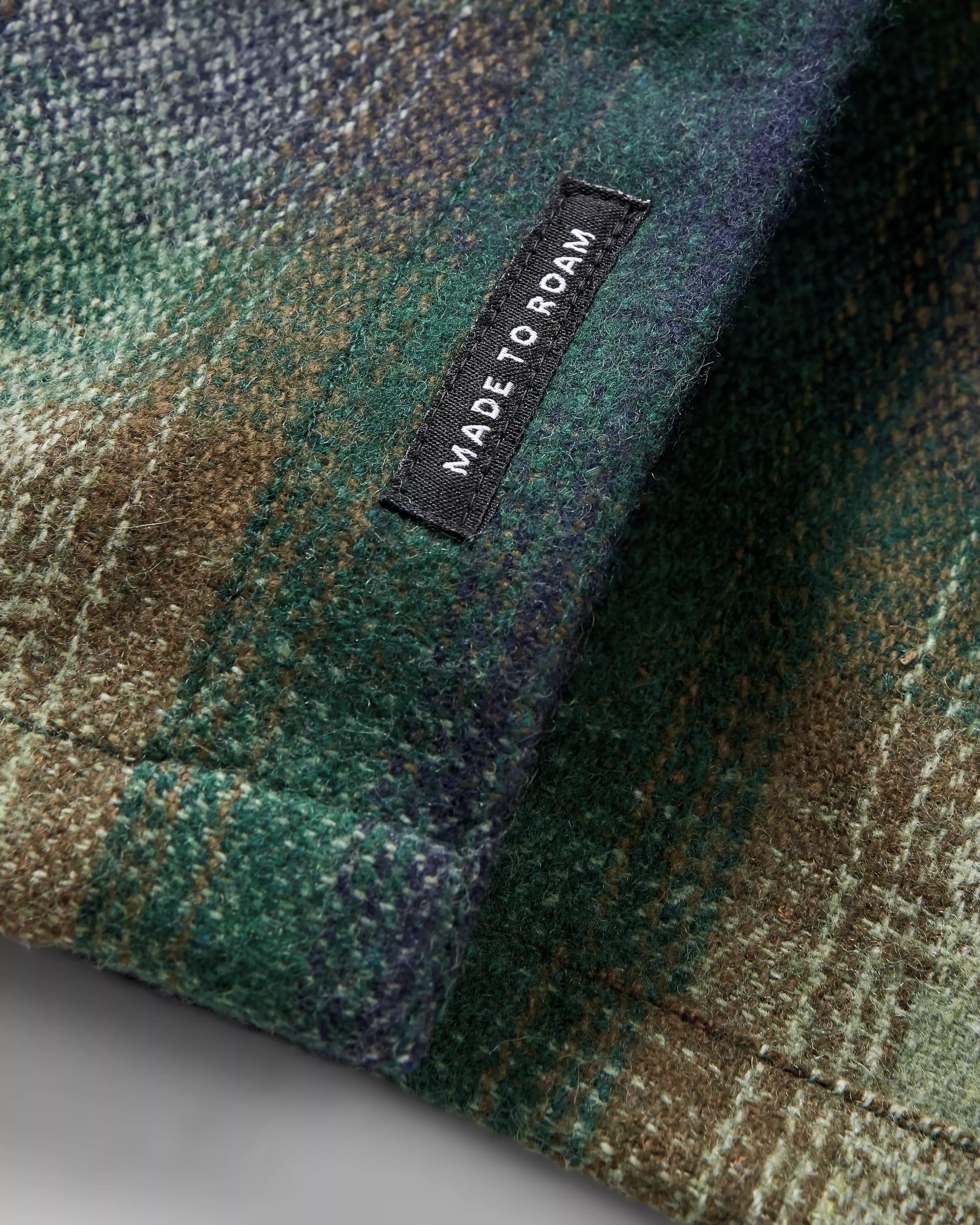 Barren Overshirt - Khaki - Flatlay