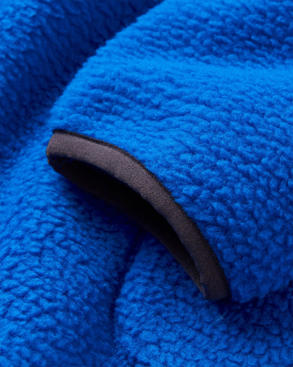 Offgrid 1/2 Zip Recycled Sherpa Fleece - Azure Blue