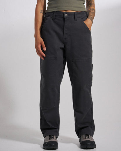 Fortuna Trouser - Faded Black - Studio Model