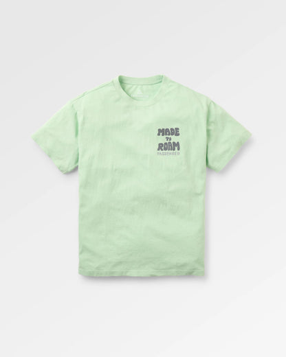 Explore Beyond T-Shirt - Seafoam Marl - Flatlay
