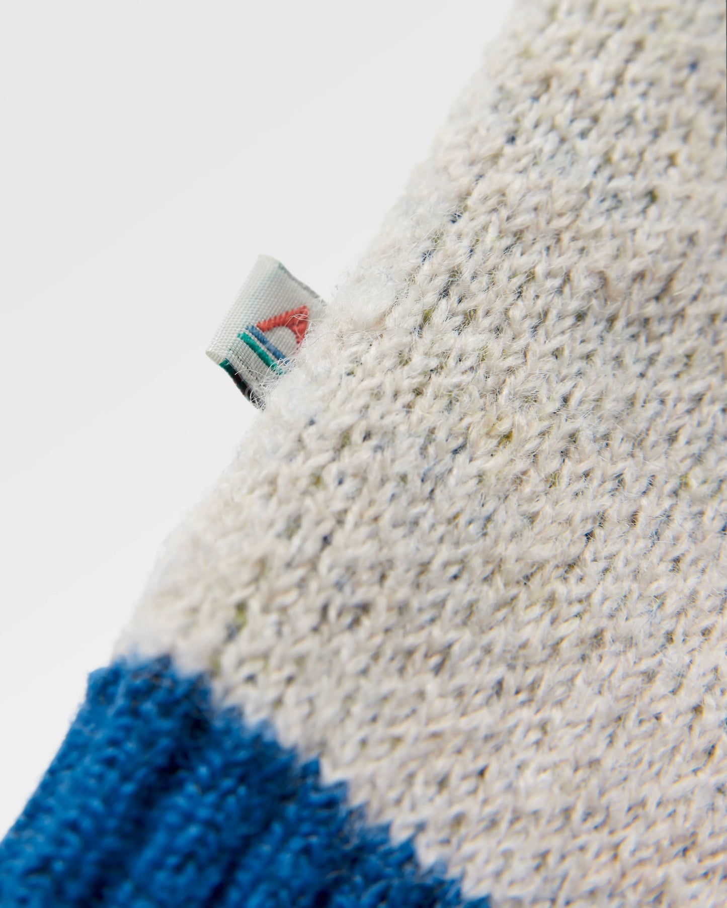 Scenic Recycled Knitted Cardigan - Scenic Azure Blue - Flatlay