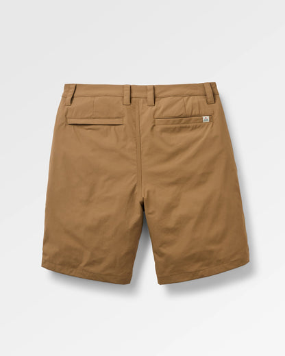365 All Purpose NetPlus® Short - Caramel Brown - Flatlay