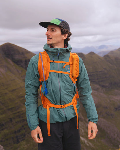 Trailscape Lite Men's Recycled Waterproof Jacket - Deep Ocean - Lifestyle