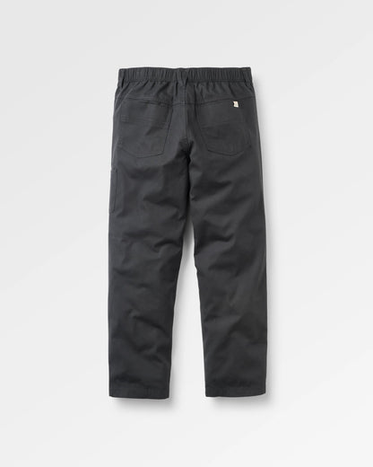 Talis Light Casual Trouser - Black - Flatlay