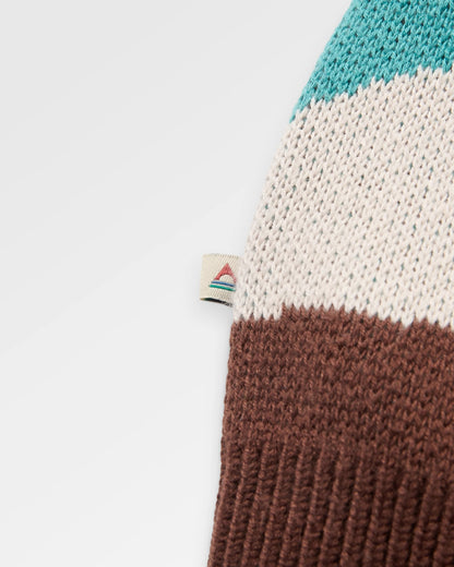 Scenic Knitted Jumper - Scenic Chestnut - Flatlay