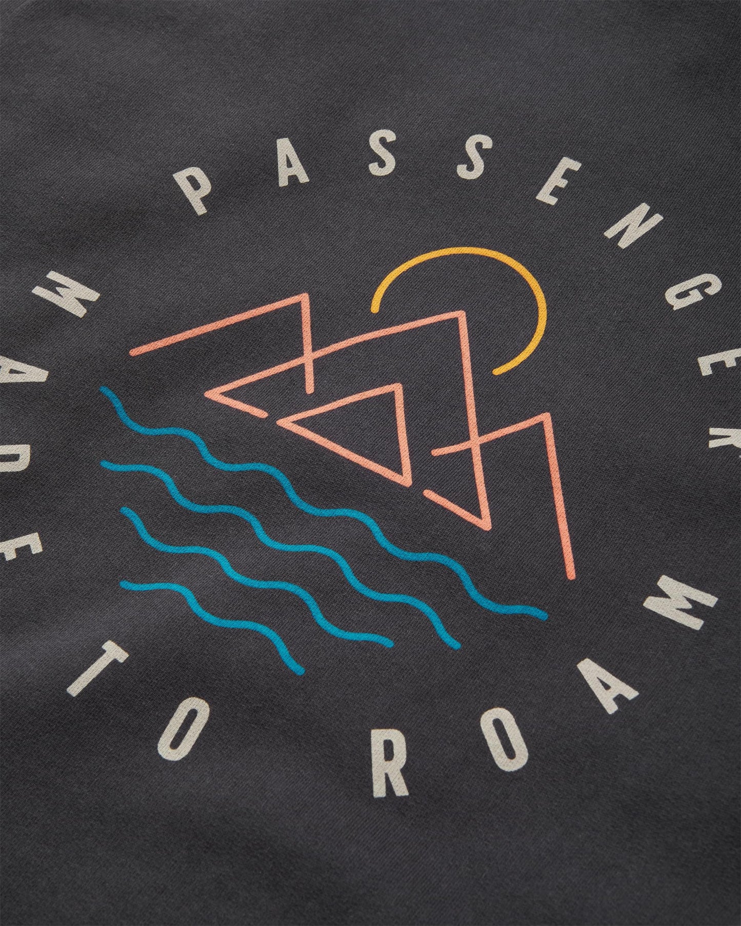 Escapism Sweatshirt - Black - Flatlay