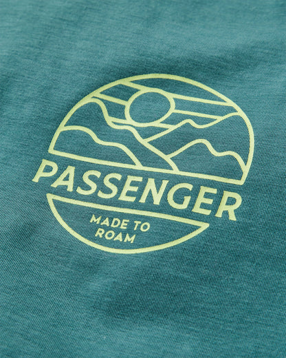 Sedona Drirelease® Recycled Active LS T-Shirt - Deep Ocean - Flatlay