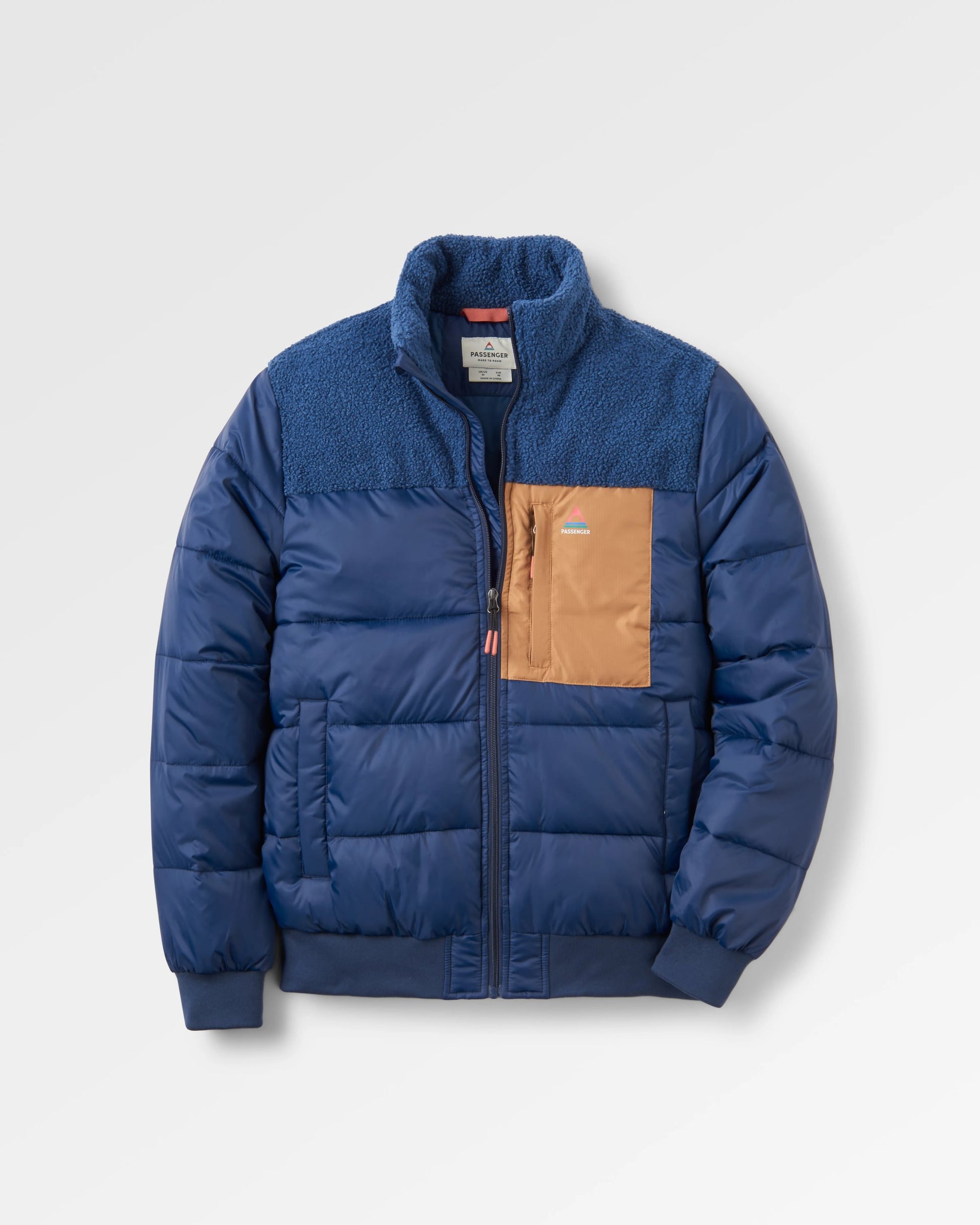 Journey Recycled Insulated Jacket - Rich Navy/Dark Denim