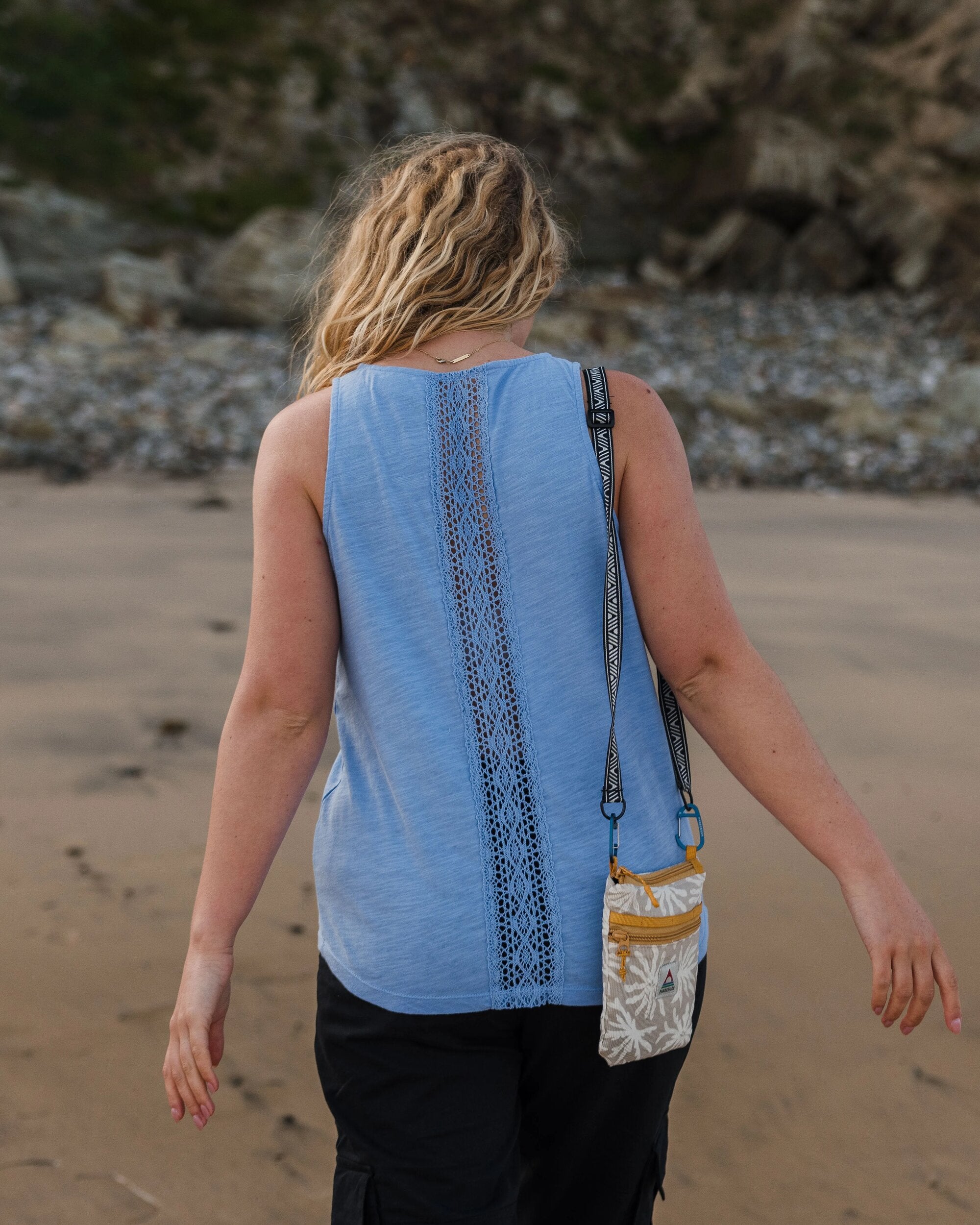 Rivergate Recycled Cotton Top - Cornflower - Lifestyle