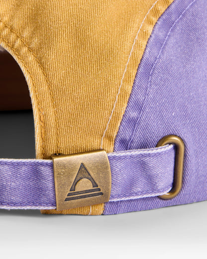 Fixie Organic 5 Panel Cap 2.0 - Purple Haze - Flatlay