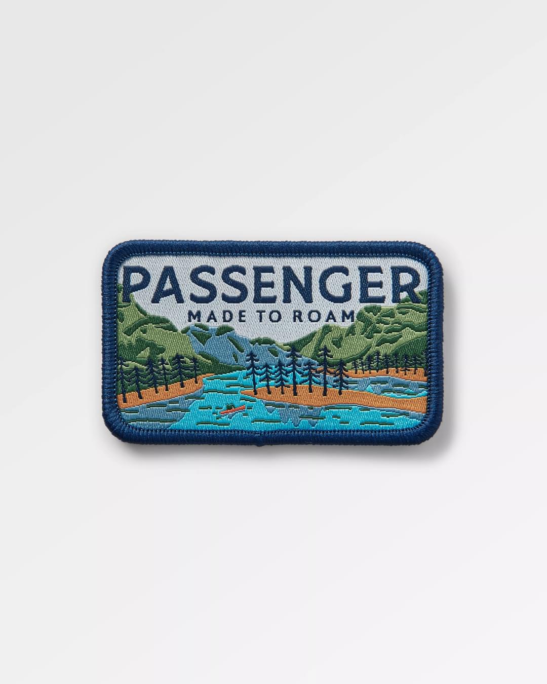 Love The Wild Patch - Turquoise - Flatlay