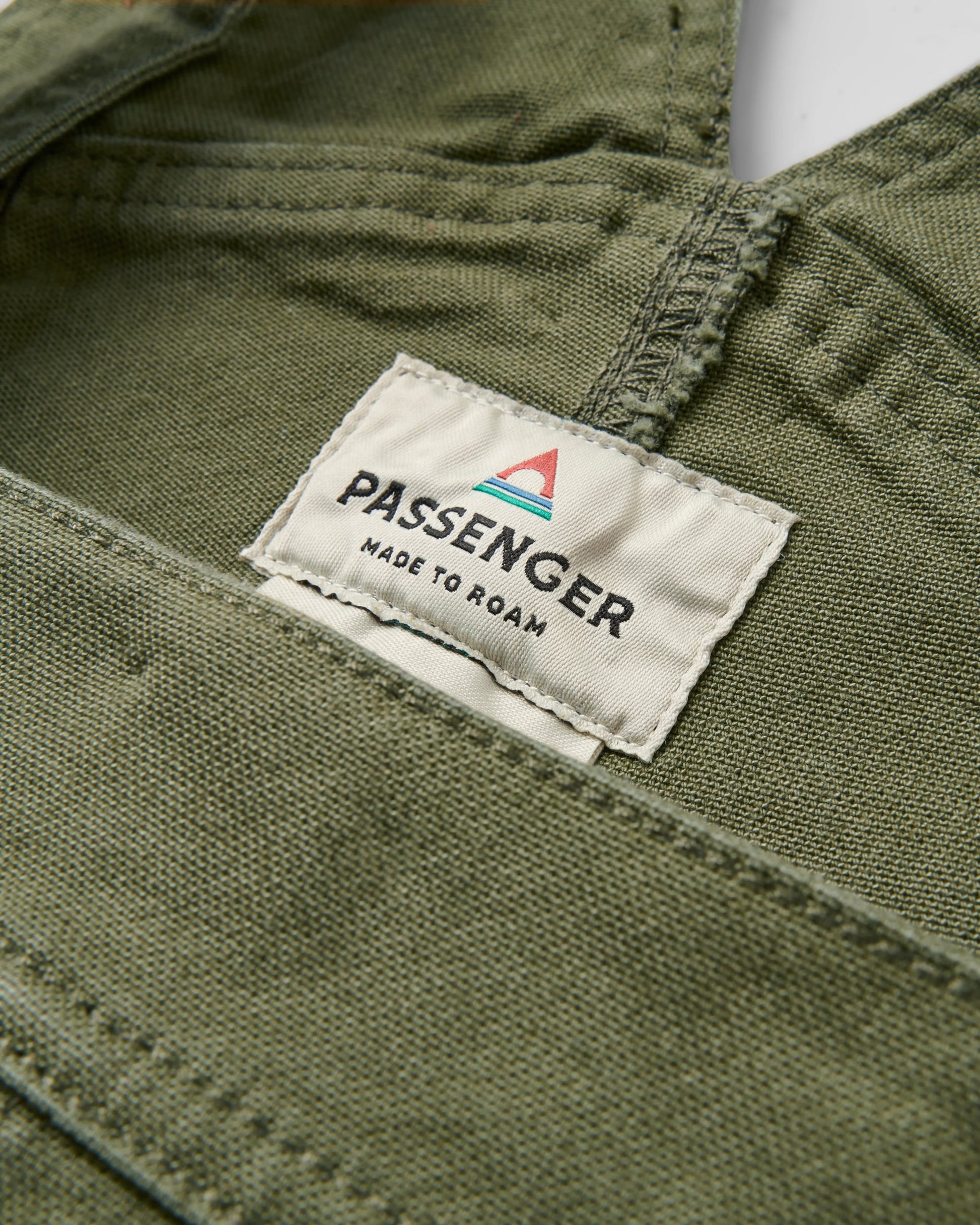 Vantage 2.0 Organic Cotton Dungaree - Khaki - Flatlay