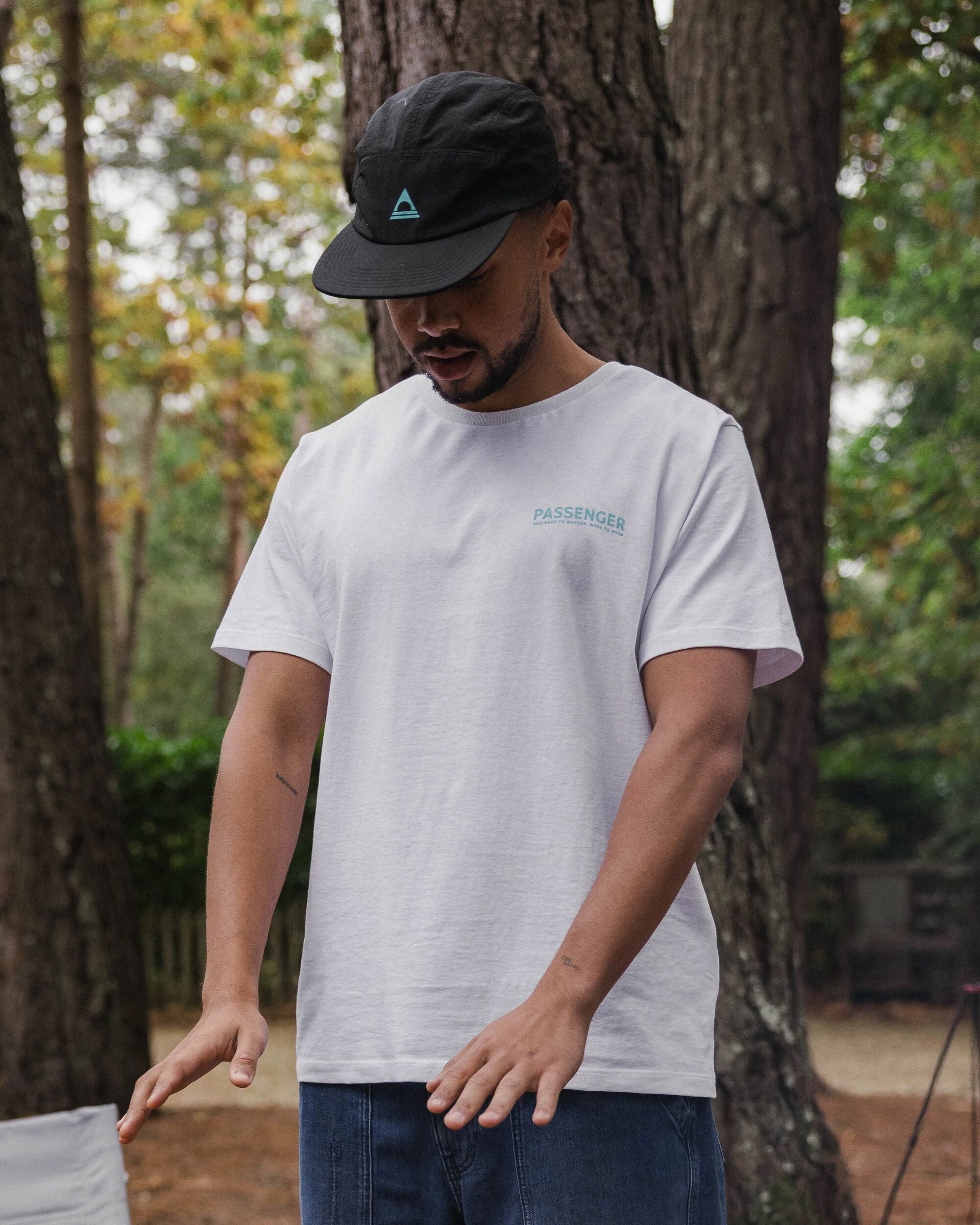 NWB Recycled Cotton T-Shirt - White - Lifestyle