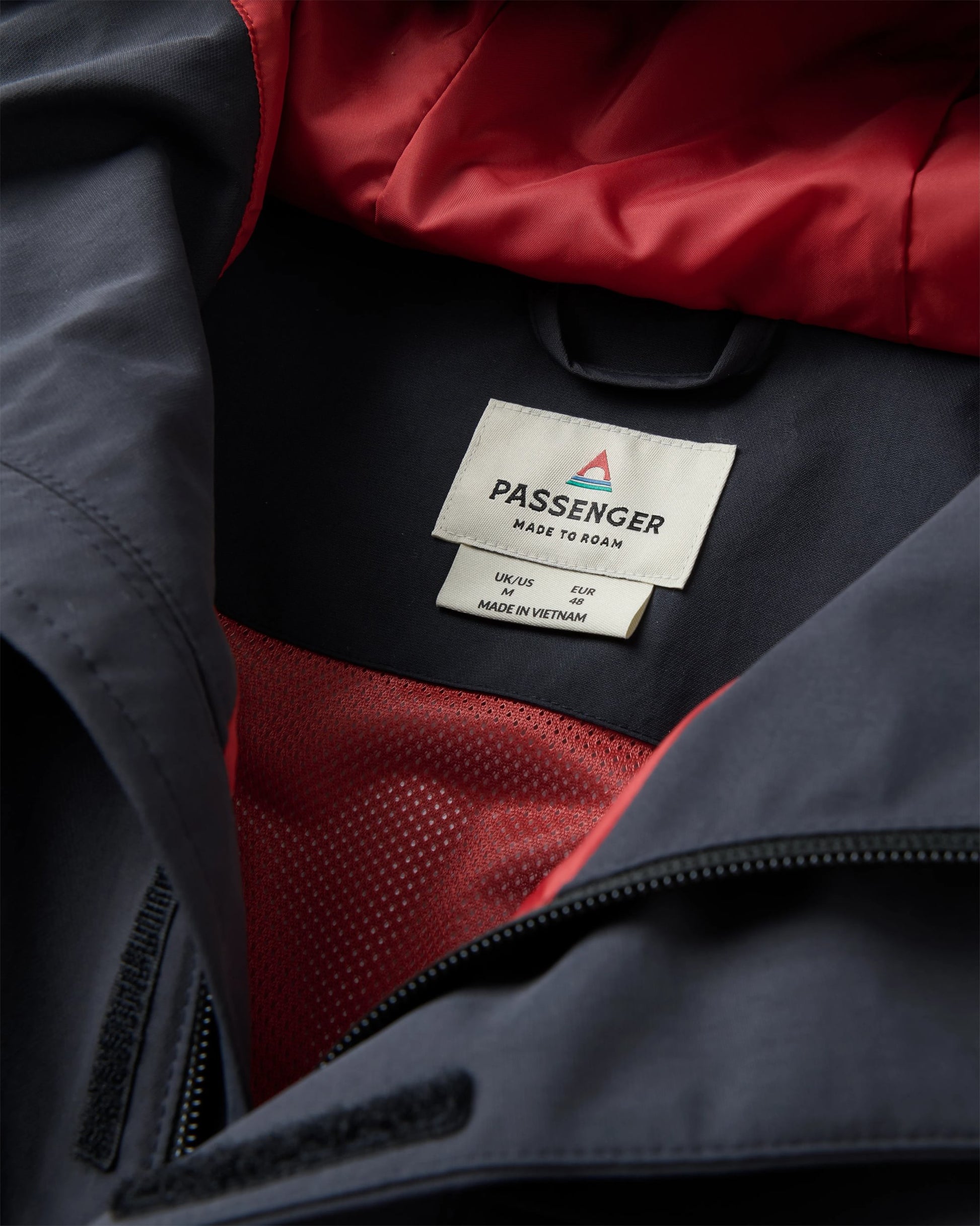 Overland Waterproof Jacket - Black - Flatlay