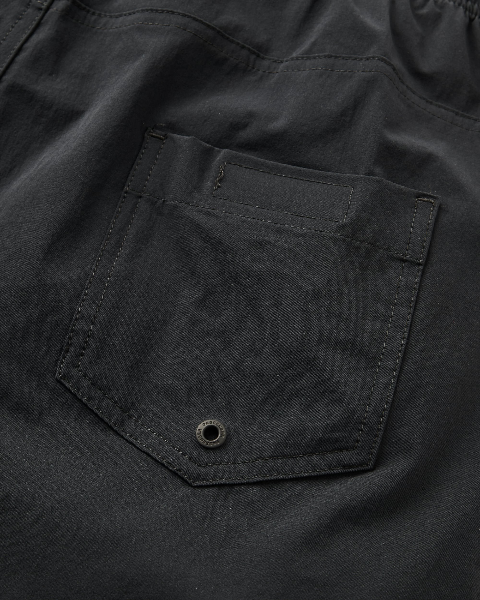 Drifter Beach Linerless Short - Black - Flatlay