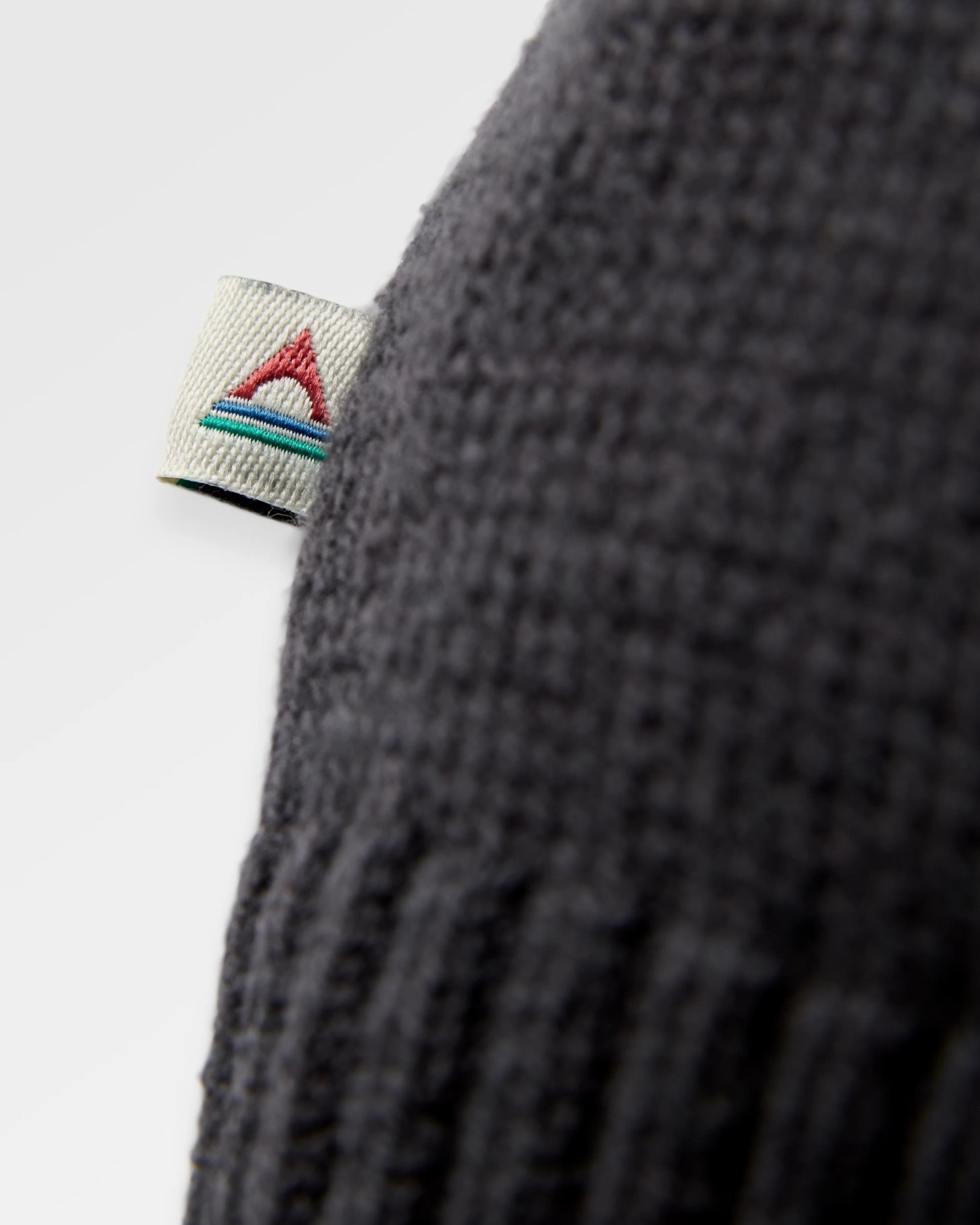 Penida Knitted Jumper - Faded Black - Flatlay